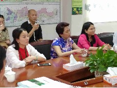 2017-05-09 世界會邑商會領導出席兄妹商會英德市女企業家協會成立大會並拜訪英德市政府